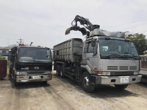 解体現場等の大量鉄くず引取り伺います